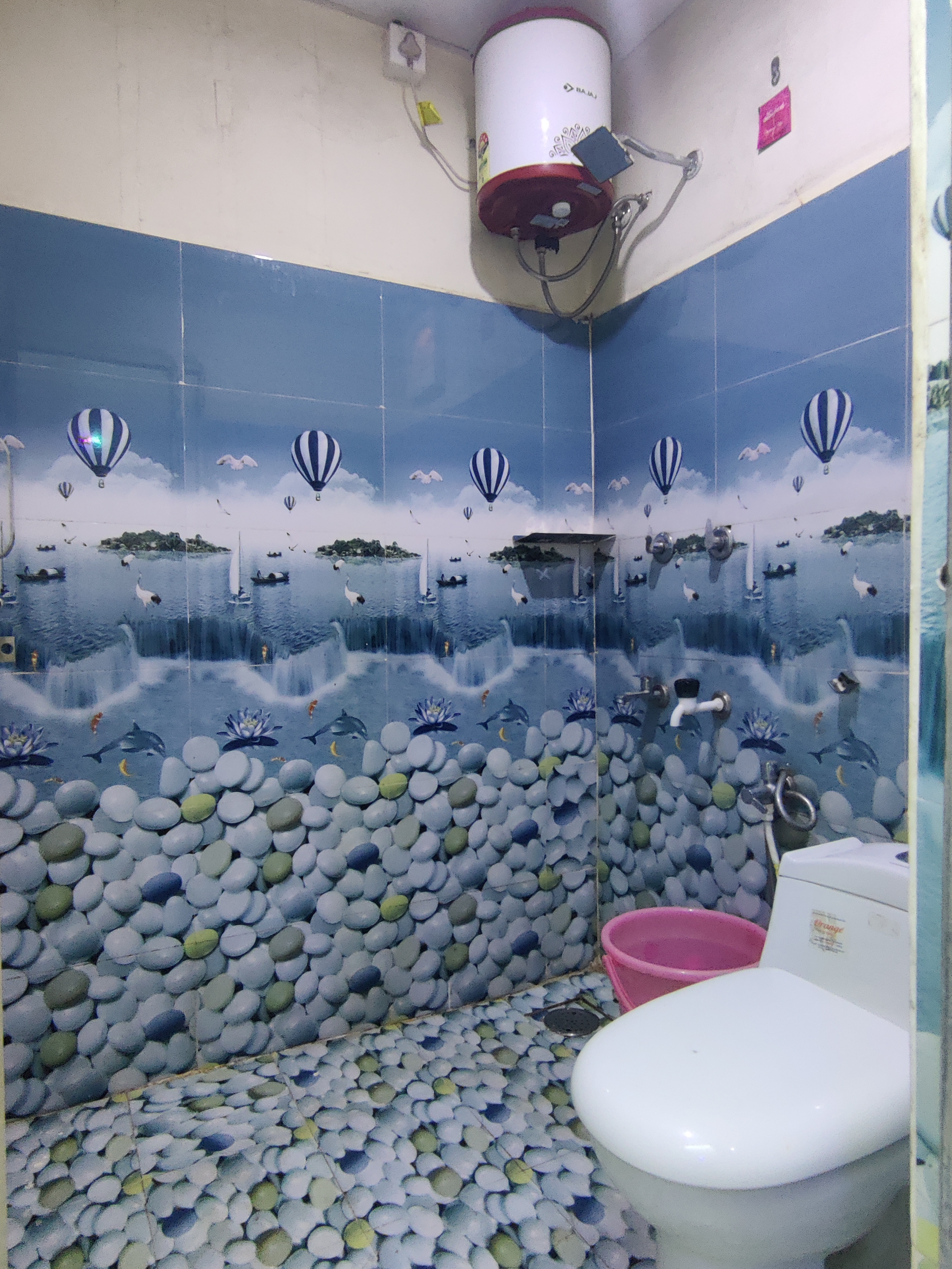 Room Interior with Double Bed